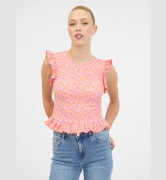 Снимка на Pink women's T-shirt with short sleeves ORSAY - Women's