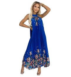 Снимка на Pleated satin maxi dress Numoco