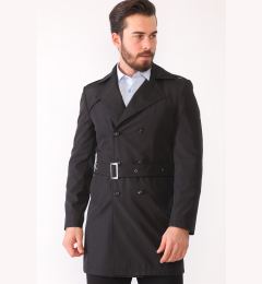 Снимка на PLT8321 DEWBERRY MEN'S OVERCOAT-BLACK
