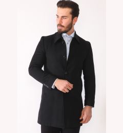 Снимка на PLT8364 DEWBERRY MEN'S COAT-BLACK