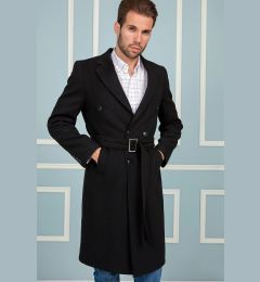 Снимка на PLT8382 DEWBERRY MEN'S COAT-BLACK
