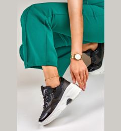 Снимка на primohurt Czarne sneakersy na platformie damskie Geori