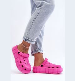 Снимка на PS1 Дамска дунапренена платформа Crocs Fuchsia Beckett
