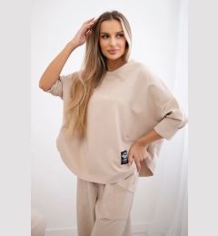 Снимка на Punto Milano winter sweatshirt + pants beige set