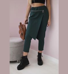 Снимка на Punto Milano winter trousers with decorative zip dark green