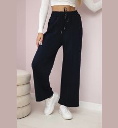 Снимка на Punto Milano winter trousers with wide legs dark blue