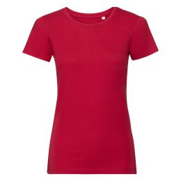 Снимка на Pure Organic Russell Women's Red T-shirt