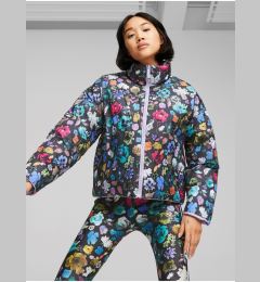Снимка на Purple-Black Women's Reversible Jacket Puma x Liberty - Women