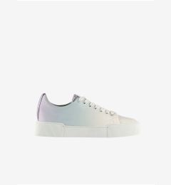 Снимка на Purple-white women's leather sneakers Högl Ivy - Women's