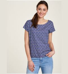 Снимка на Purple women's patterned T-shirt Tranquillo - Women