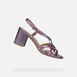 Снимка на Purple women's sandals Geox Virnilisa 65 S - Women's