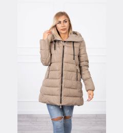 Снимка на Quilted winter jacket FIFI Cindy beige