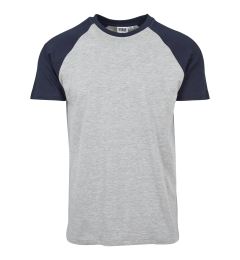 Снимка на Raglan contrasting T-shirt grey/navy