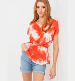 Снимка на Red Batik Blouse CAMAIEU - Women
