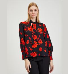 Снимка на Red-black women's floral blouse ORSAY - Ladies