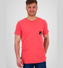 Снимка на Red men's T-shirt with print on the back Alife and Kickin - Men's