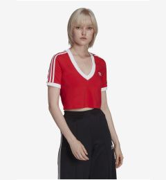 Снимка на Red Womens Crop Top adidas Originals - Women