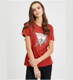 Снимка на Red Women's T-Shirt Guess - Women