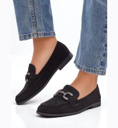 Снимка на Resti Elegant women's loafers with a zirconia decoration Zante