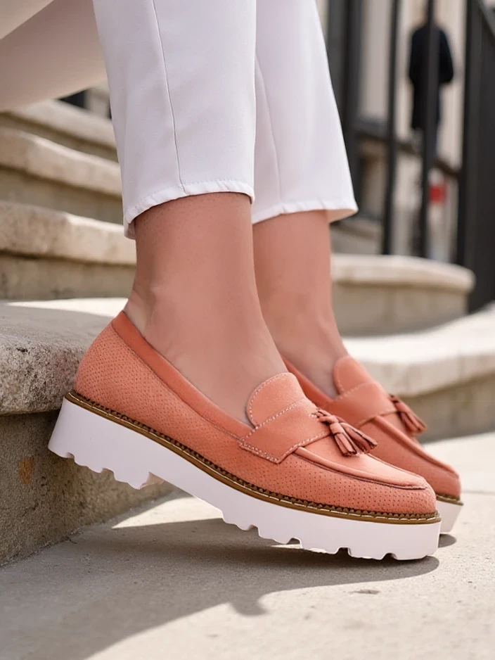 Снимка на Resti Openwork women's moccasins Esiobb