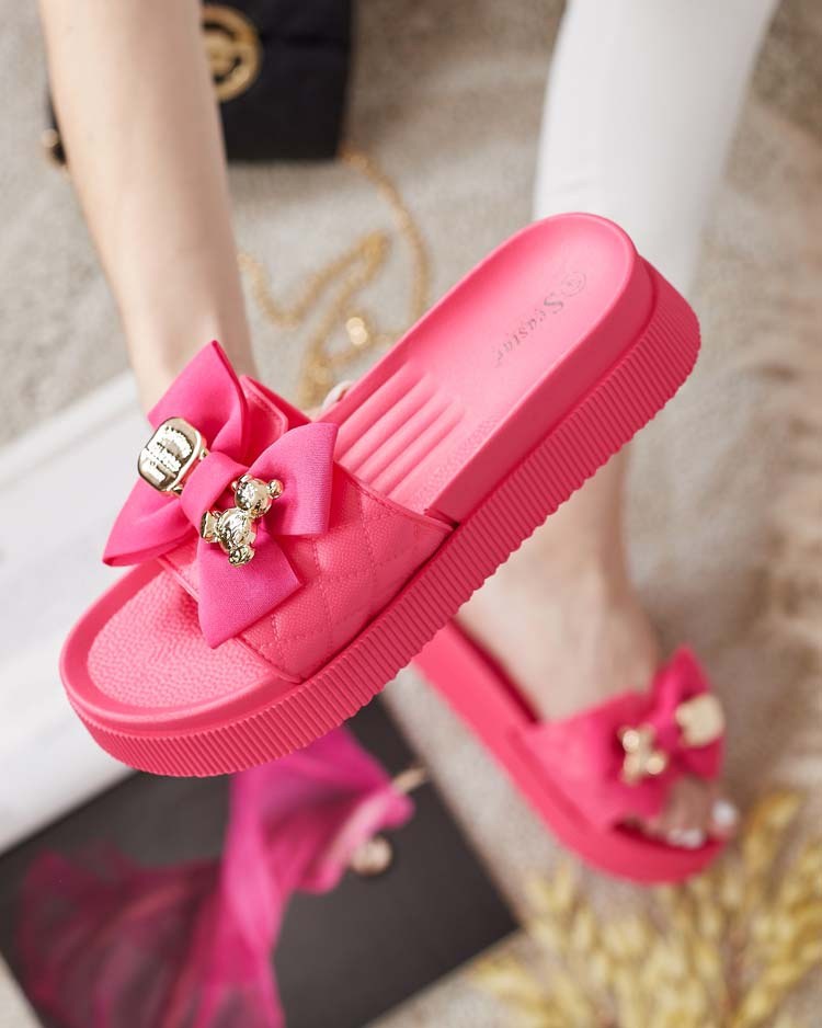 Снимка на Resti Royalfashion Women's Lemini Bow Flip-Flops