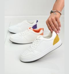 Снимка на Resti White and yellow classic sports shoes Colorburst Classics