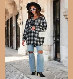 Снимка на Resti Women's Cotton Shirt Coat