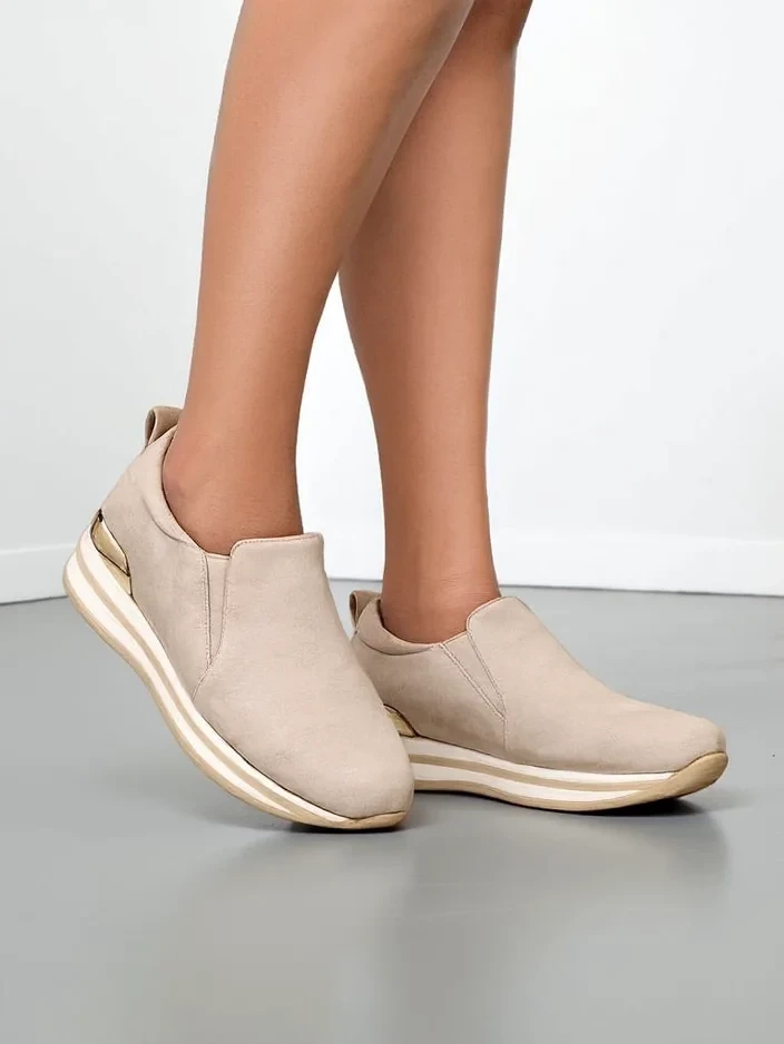 Снимка на Resti Women's eco suede loafers Rabbite