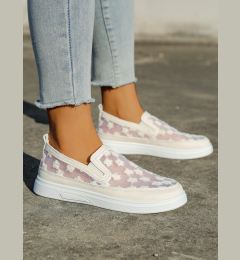 Снимка на Resti Women's moccasins made of mesh with flowers Emzos