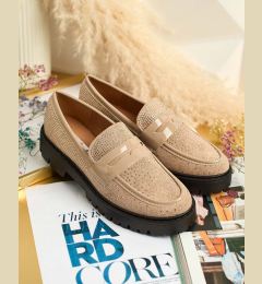 Снимка на Resti Women's moccasins with zircons Shineshine