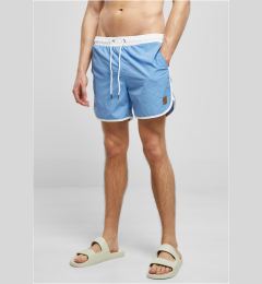 Снимка на Retro swimsuit white/horizontal blue