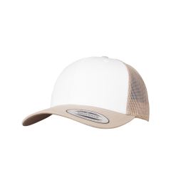 Снимка на Retro Trucker Colorful front khaki/white/khaki