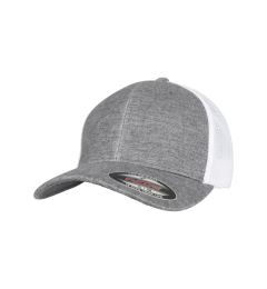 Снимка на Retro Trucker Melange Cap Grey/White Mesh