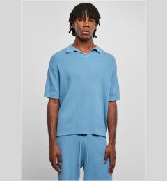 Снимка на Ribbed oversized shirt horizontal blue
