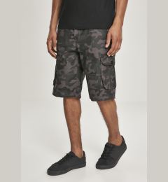 Снимка на Ripstop Ripstop Strappy Camo Cargo Shorts - Black