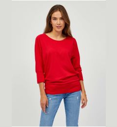 Снимка на SAM73 Red women's basic T-shirt with three-quarter sleeves SAM 73 Ekale - Ladies