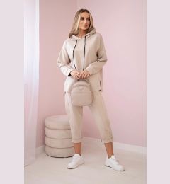 Снимка на Set Punto Milano winter hoodie + pants beige
