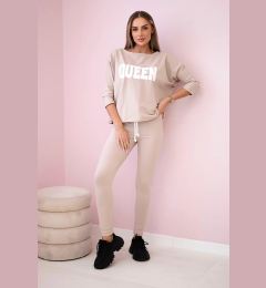 Снимка на Set with beige Queen print
