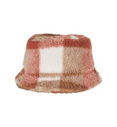 Снимка на Sherpa Check Bucket Hat whitesand/caramel