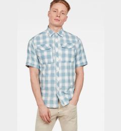 Снимка на Shirt - G-STAR Bristum Utitility Straight Shirt - Light Blue-White