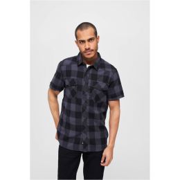 Снимка на Shirt with half sleeves black/gray