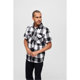 Снимка на Shirt with half sleeves white/black