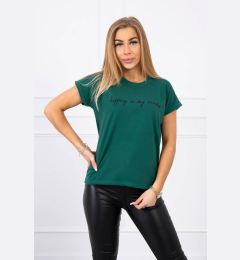 Снимка на Shopping blouse is my cardio dark green