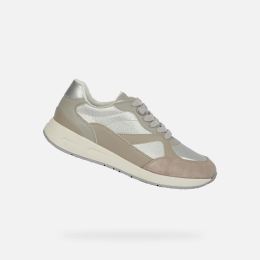 Снимка на Silver Women's Geox Bulmya Sneakers - Women's