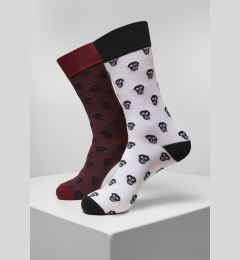 Снимка на Skull Allover 2-Pack Burgundy/White