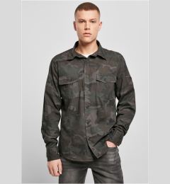 Снимка на Slim work shirt with olive mask