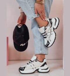 Снимка на Sneakersy damskie MODERMAX czarne Dstreet