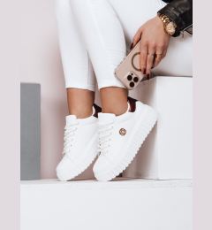 Снимка на Sneakersy damskie na platformie MODISHE bordowe Dstreet