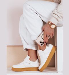 Снимка на Sneakersy damskie na platformie NOXSTEP białe Dstreet