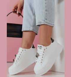 Снимка на Sneakersy damskie na platformie SOLICIA czarne Dstreet